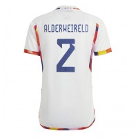 Belgien Toby Alderweireld #2 Fußballbekleidung Auswärtstrikot WM 2022 Kurzarm